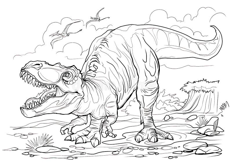 Coloring Pages Clothes with dinosaurs Print Free