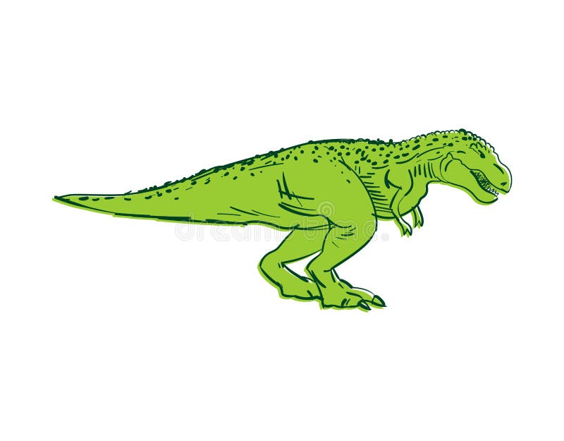 Premium Vector  Hand drawn cartoon t rex cute dino