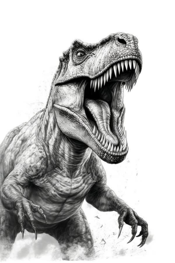 TRex sketch by Almayer on DeviantArt  Dinosaur sketch Trex drawing  Dinosaur illustration