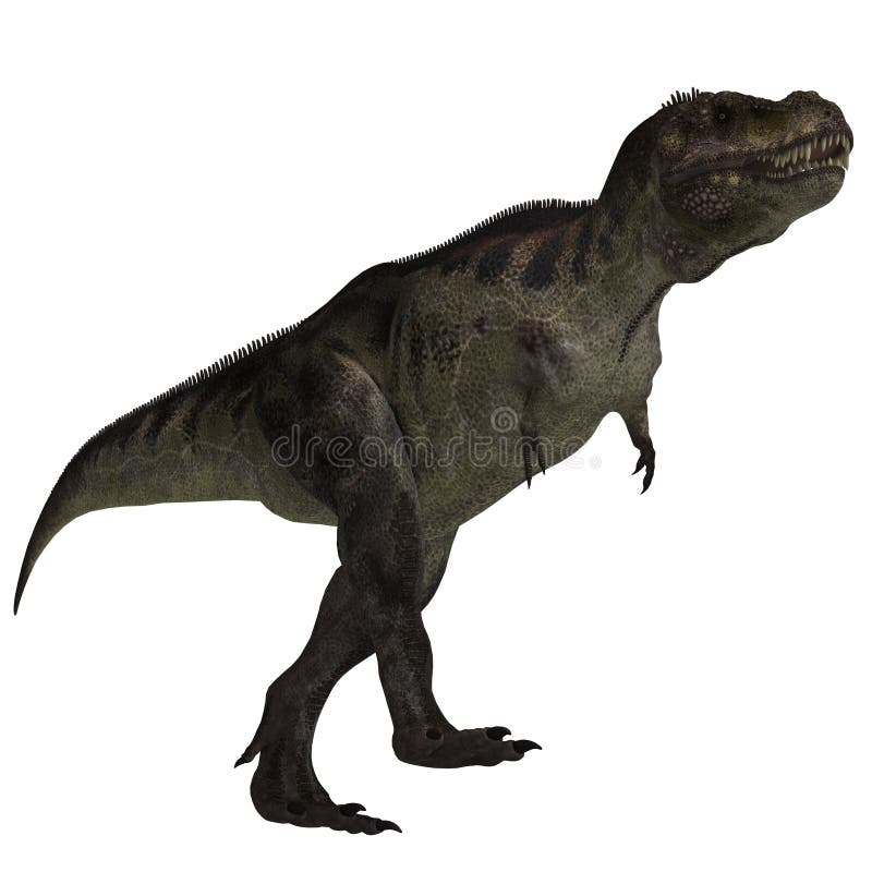 T-Rex. 3D render with clipping path and shadow over white. T-Rex. 3D render with clipping path and shadow over white
