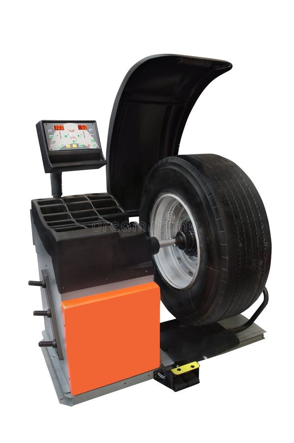 Tyre fitting machine stock image. Image of maintenance 33643973