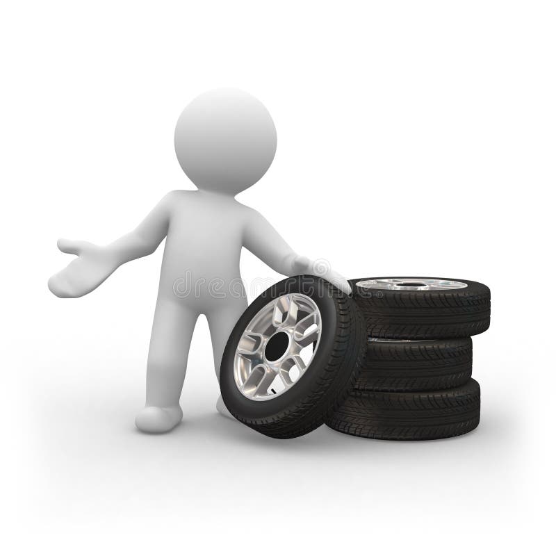 Tyres vector illustration