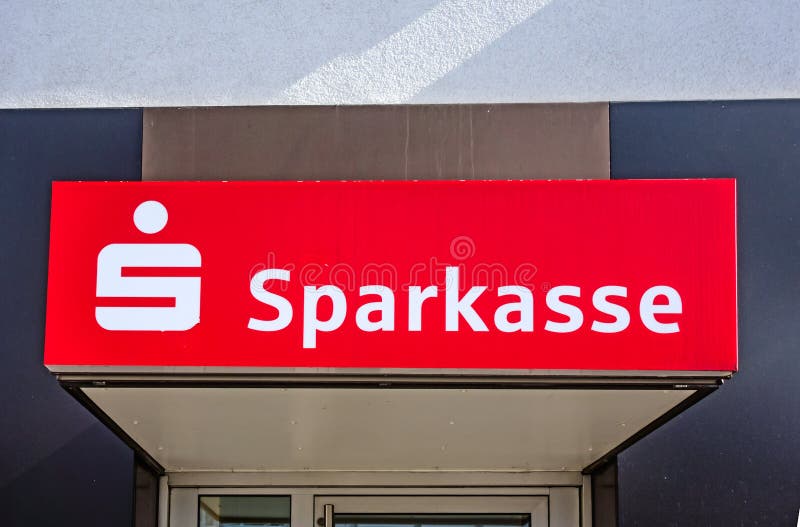 Tysk sparbank royaltyfria foton Tysk sparbank royaltyfria foton
