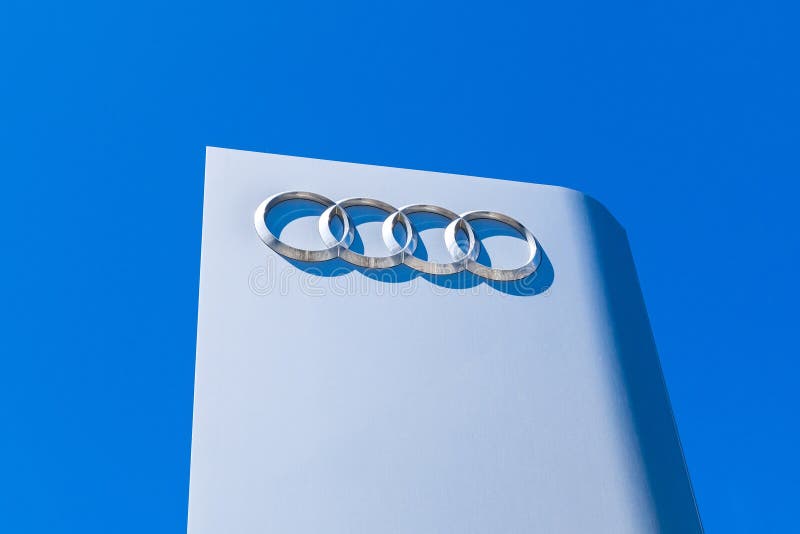 Tyumen, Russia-June 8, 2021: Audi Logo. Audi AG is a German Automobile Manufacturer Distributes Luxury Vehicles. Editorial Stock Photo - Image of automotive, editorial: 225918538 Tyumen, Russia-June 8, 2021: Audi Logo. Audi AG is a German Automobile Manufacturer Distributes Luxury Vehicles. Editorial Stock Photo - Image of automotive, editorial: 225918538