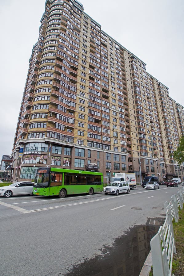 Tyumen, Russia, May 15, 2020 Housing Complex Editorial Stock Image