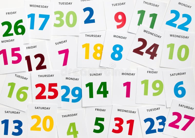Tâmaras do planeamento do calendário foto de stock Tâmaras do planeamento do calendário foto de stock