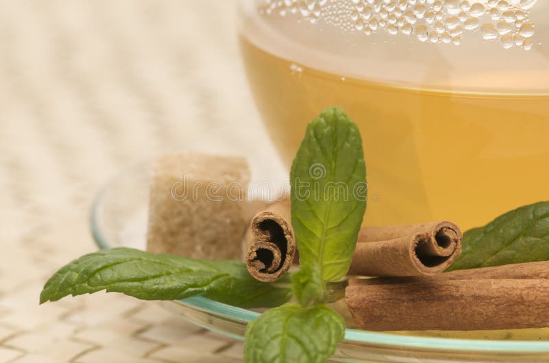 Tè aromatizzato fotografia stock libera da diritti Tè aromatizzato fotografia stock libera da diritti