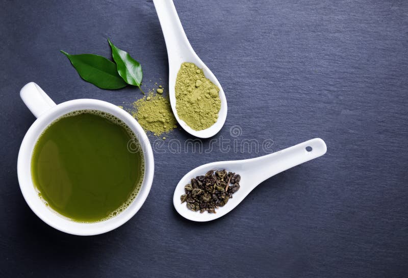 Té de Matcha foto de archivo libre de regalías Té de Matcha foto de archivo libre de regalías