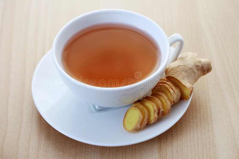 Té del jengibre fotografía de archivo libre de regalías Té del jengibre fotografía de archivo libre de regalías