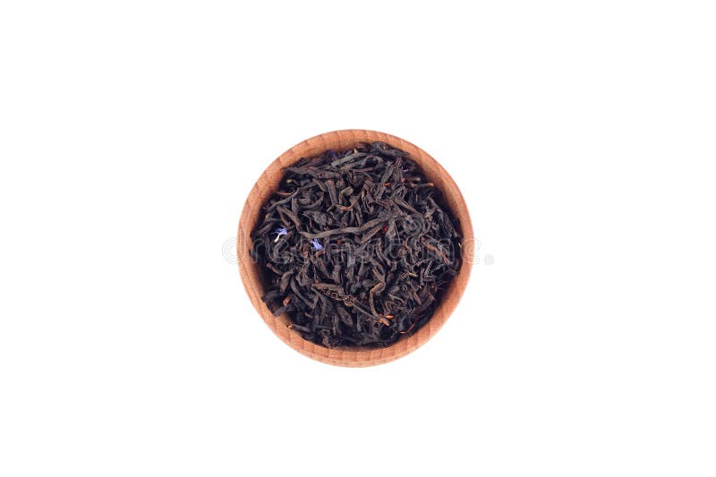 Té negro en el cuenco de madera imágenes de archivo libres de regalías Té negro en el cuenco de madera imágenes de archivo libres de regalías