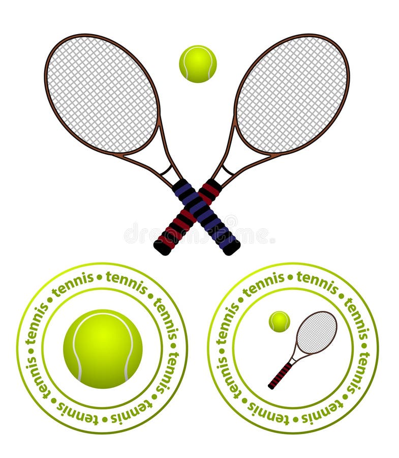 Ténis ilustração royalty free