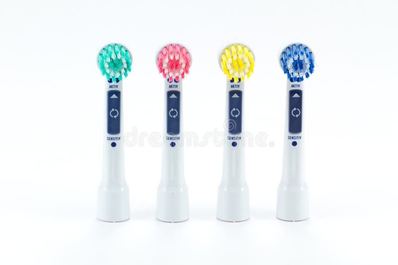 Tête de brosse à dents électrique image libre de droits Tête de brosse à dents électrique image libre de droits