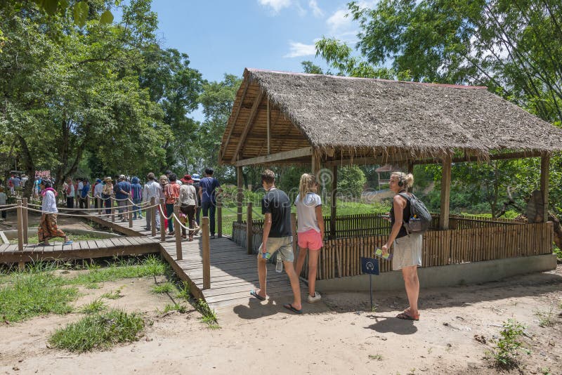 Töten von Feldern, Kambodscha lizenzfreie stockfotos Töten von Feldern, Kambodscha lizenzfreie stockfotos
