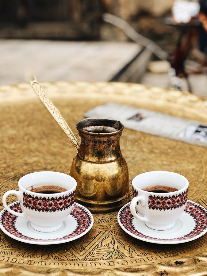 Türkischer Kaffee lizenzfreie stockfotos Türkischer Kaffee lizenzfreie stockfotos