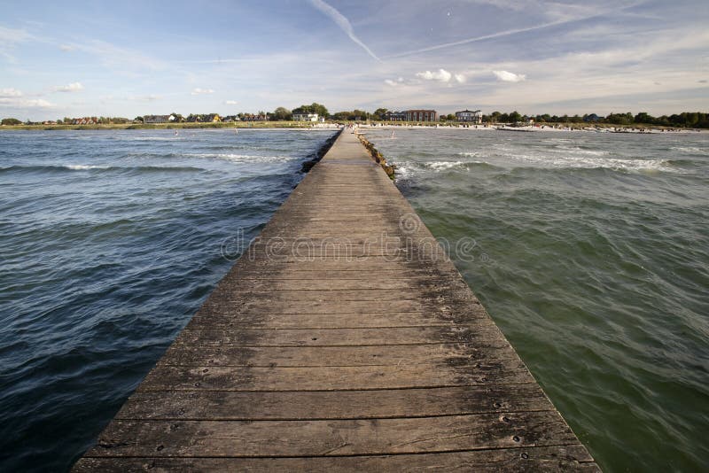tęsk drewniany oceanu molo zdjęcie stock tęsk drewniany oceanu molo zdjęcie stock