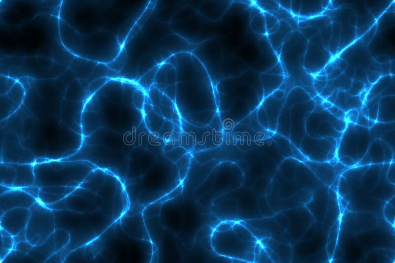 Seamless blue electricity texture background. Seamless blue electricity texture background