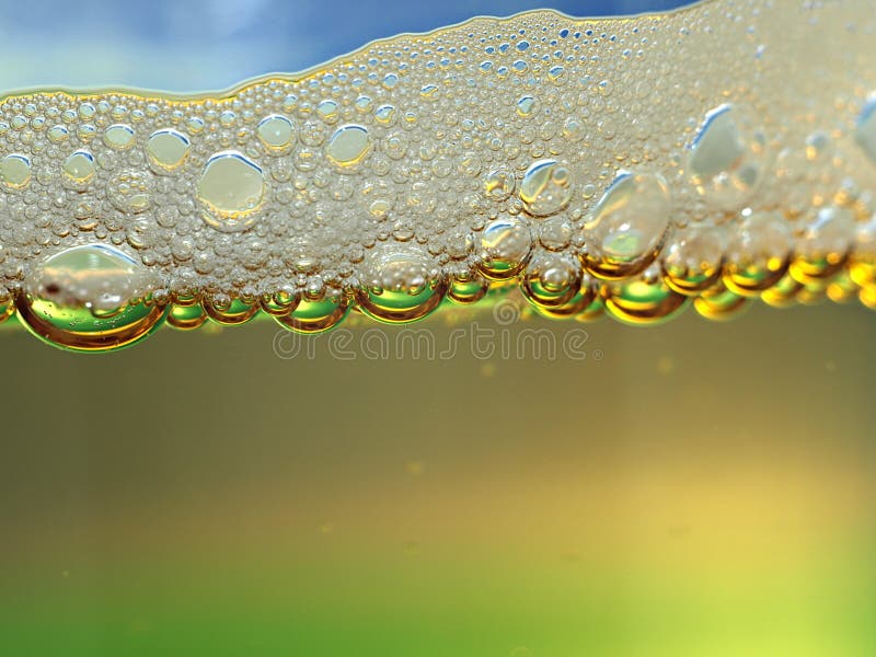 Tło z bąbelkami napoju gazowanego zdjęcie royalty free