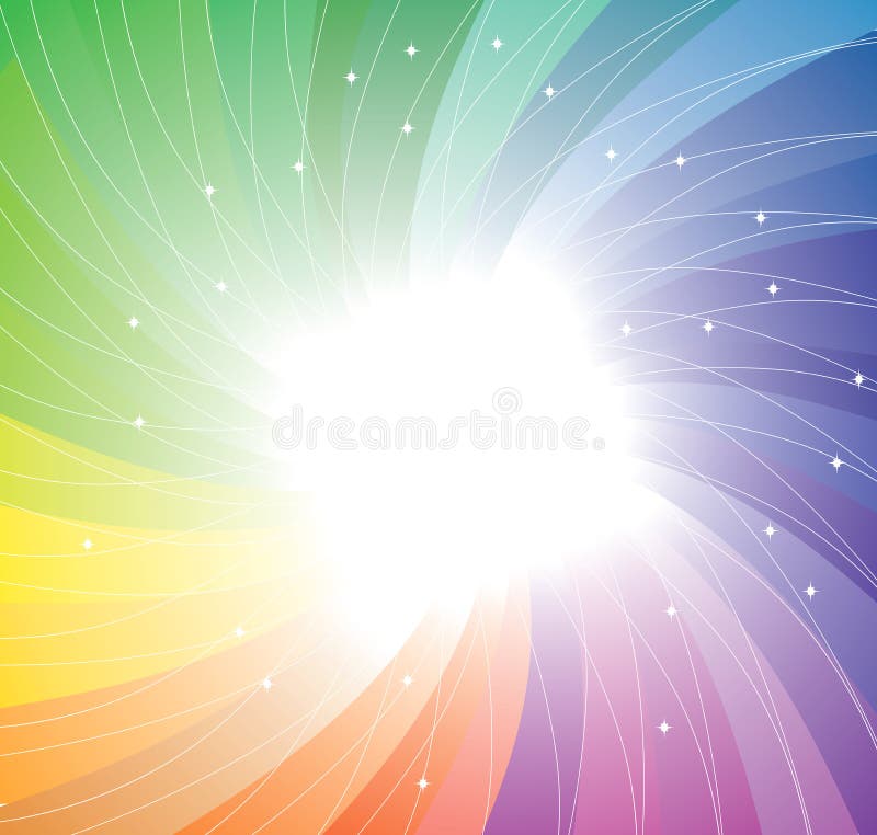 Rainbow twirl background. Vector illustration. Rainbow twirl background. Vector illustration.