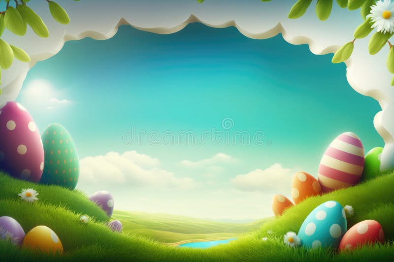 Tło radosne. ilustracja ai generative ilustracji
