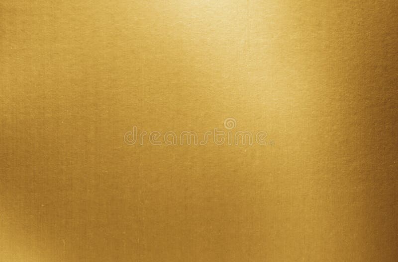 Tło tekstury papieru złotego. złota metalowa powierzchnia blachy białej z odbiciem światła