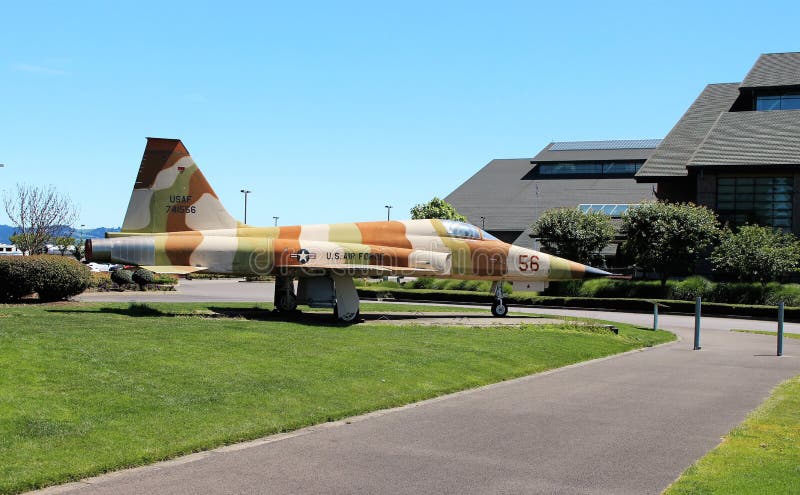 U Avión de combate de la fuerza aérea de S foto de archivo libre de regalías
