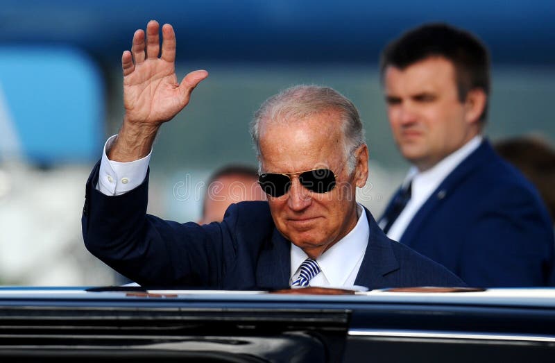 U.S. President-elect Joe Biden during his visit in Latvia. Photo taken 23.08.2016