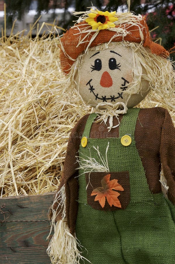 Décorations D'épouvantail D'automne,épouvantail En Peluche | épouvantail De Thanksgiving Faite à La Main Avec Tournesol Et Panier De Fruits - Décorations D'automne Pour La Maison, Figurine De R