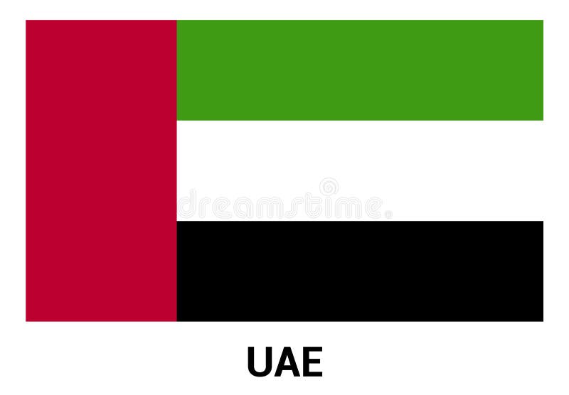 UAE flag design vector stock vector. Illustration of white 122970659