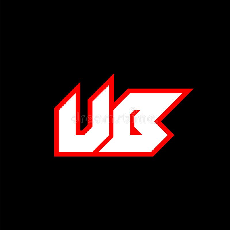 UB Logo Design, Initial UB Letter Design with Sci-fi Style. UB Logo for ...