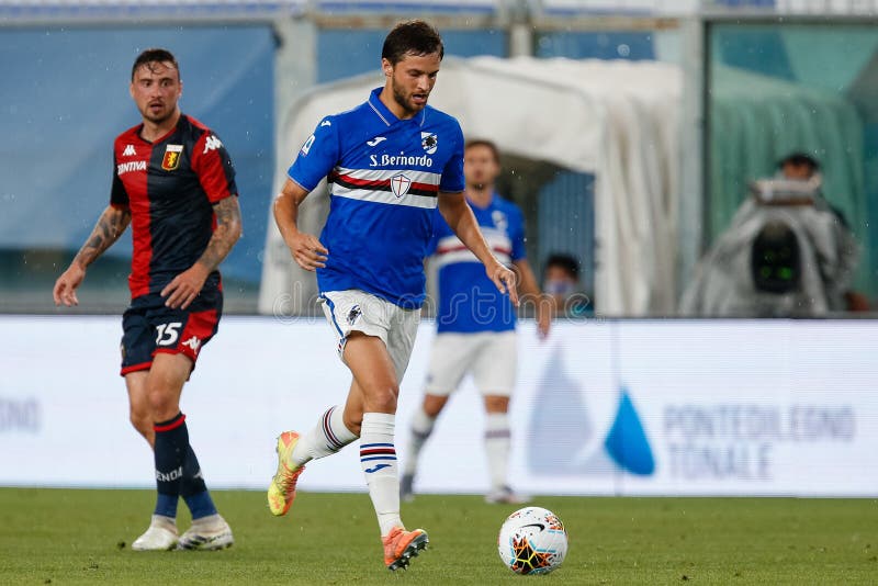 UC Sampdoria vs Genoa FC editorial image. Image of augello - 191404675