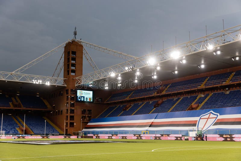 UC Sampdoria vs Genoa FC editorial stock image. Image of fans - 191404714