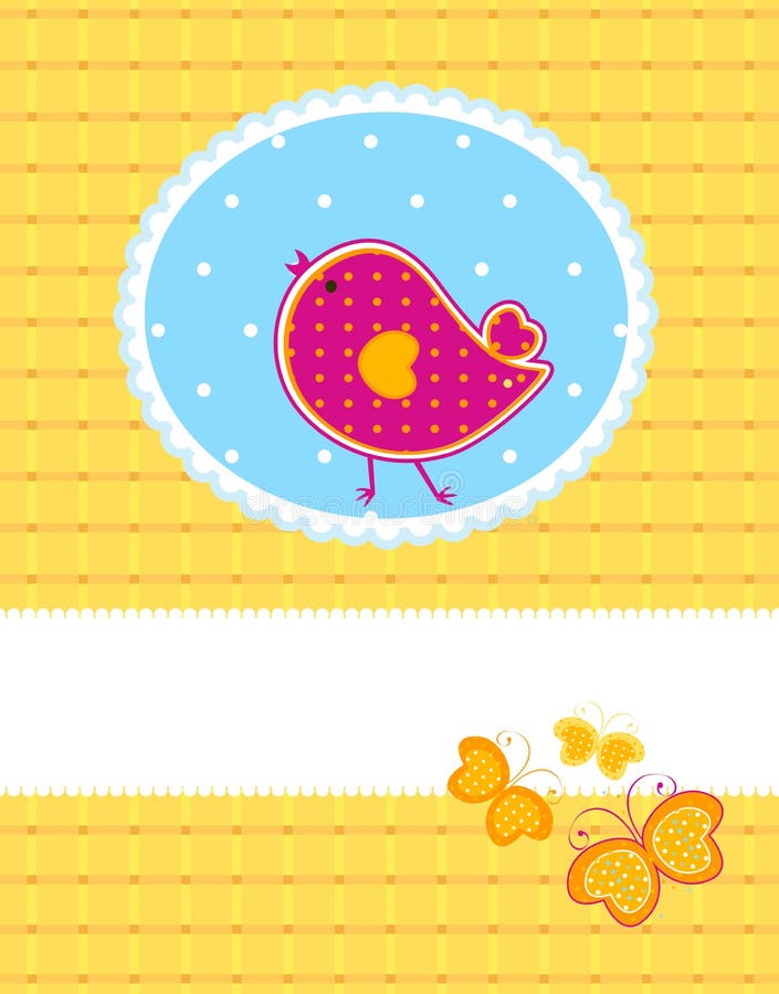 Uccello di bambino royalty illustrazione gratis Uccello di bambino royalty illustrazione gratis