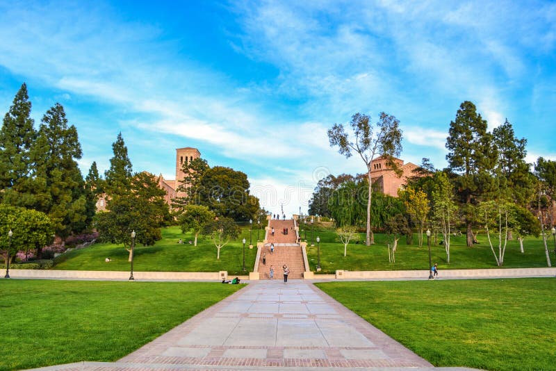 Royce Hall At Ucla Campus With Cherry Blossoms Stock Photo - Download Image  Now - Campus, UCLA, University of California - iStock
