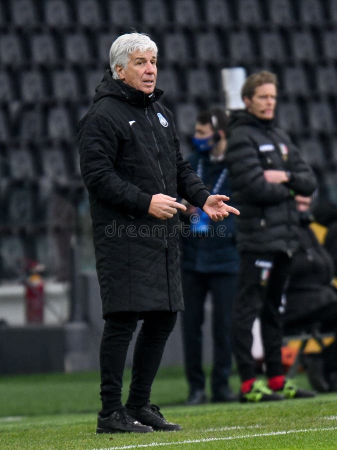 Gian Piero Gasperini, head coach (Atalanta) during Italian football Serie A match Udinese Calcio vs Atalanta BC at the Friuli - Dacia Arena stadium in Udine, Italy, January 20 2021 - Credit: LiveMedia/Ettore Griffoni