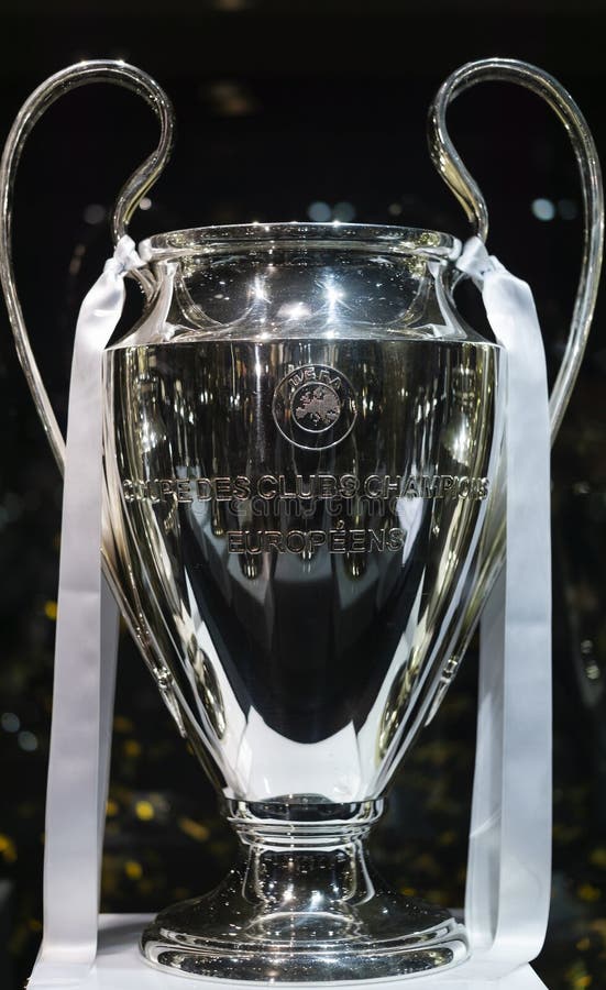 Uefa Champions League Trophy Coupe Des Stock Photo 1517530190