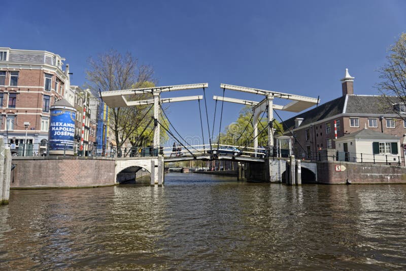 Ufergegend von Amsterdam, Holland, die Niederlande lizenzfreie stockfotografie Ufergegend von Amsterdam, Holland, die Niederlande lizenzfreie stockfotografie