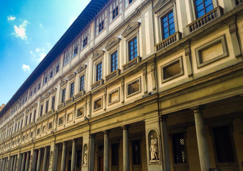 Uffizi di Firenze fotografie stock libere da diritti Uffizi di Firenze fotografie stock libere da diritti