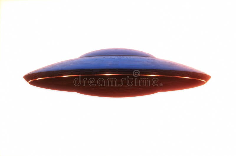 Ufo不明飞行物裁剪路径矢量蒙版库存例证 插画包括有科学 摄影 日落 茶碟 剪报 日出