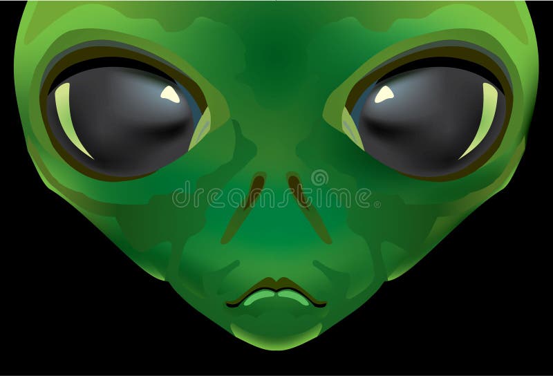 Ufo royalty free illustration