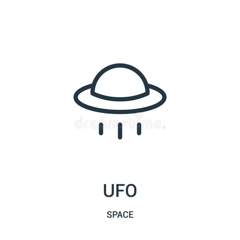 ufo ikony wektor od astronautycznej kolekcji Cienka linii ufo konturu ikony wektoru ilustracja ilustracji ufo ikony wektor od astronautycznej kolekcji Cienka linii ufo konturu ikony wektoru ilustracja ilustracji