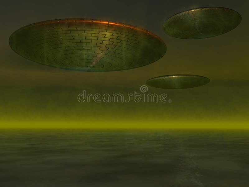 UFO - Nicht identifizierte Flugwesen-Nachricht