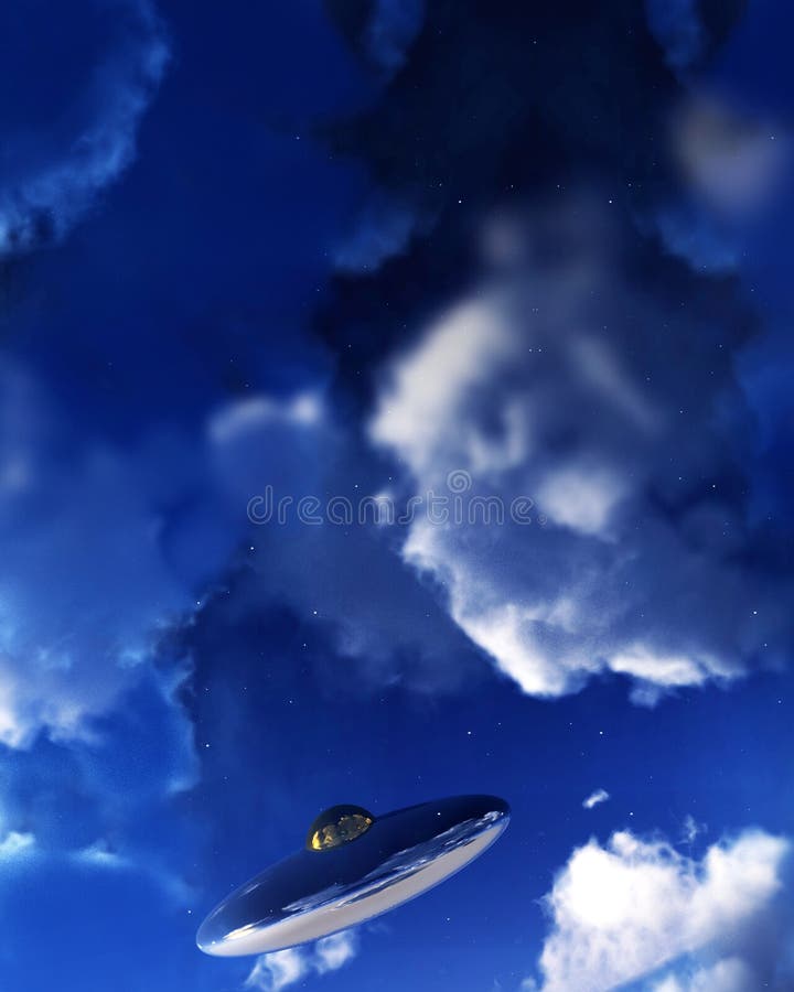 UFO In Sky 4
