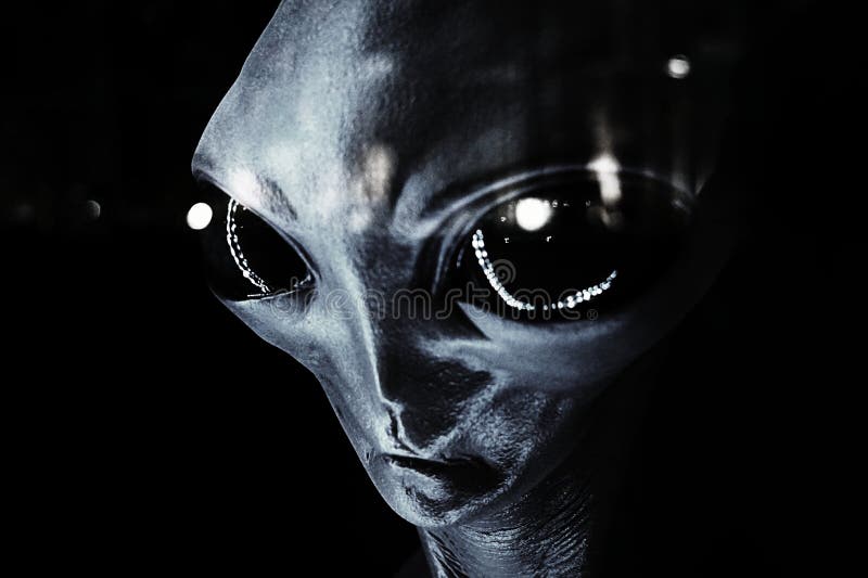 UFO - Straniero fotografia stock libera da diritti UFO - Straniero fotografia stock libera da diritti