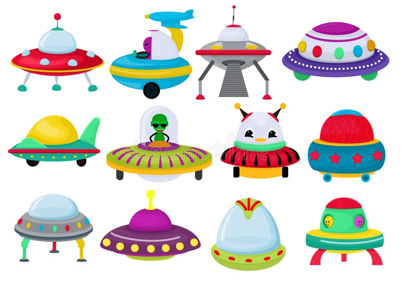Ufo vector spaceship rocketship and spacy rocket illustration set of spaced ship or spacecraft flying in universe space vector illustration Ufo vector spaceship rocketship and spacy rocket illustration set of spaced ship or spacecraft flying in universe space vector illustration