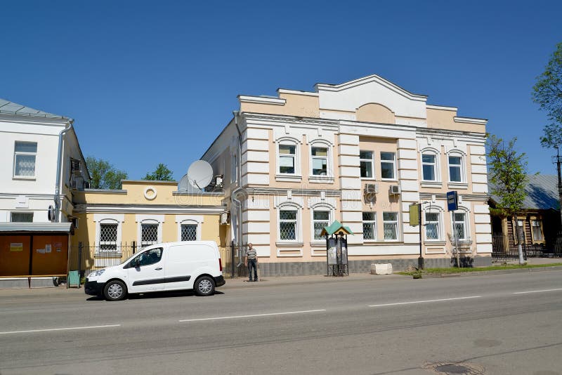 Uglich, Ρωσία Το μέγαρο πόλεων του τέλους 18 - οι αρχές του 19ου αιώνα Οδός Yaroslavskaya, 7 στοκ εικόνες Uglich, Ρωσία Το μέγαρο πόλεων του τέλους 18 - οι αρχές του 19ου αιώνα Οδός Yaroslavskaya, 7 στοκ εικόνες