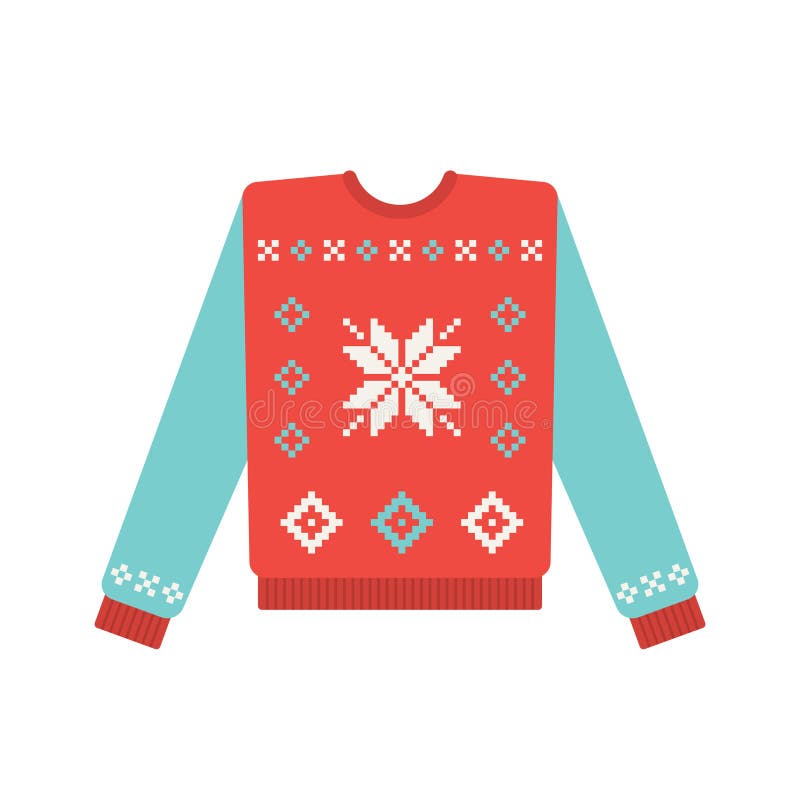 Cute Banner for Ugly Sweater Christmas Party Stock Vector ...