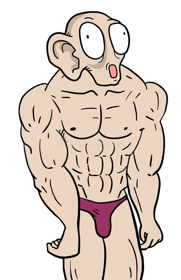 Muscle man ugly Is Penis