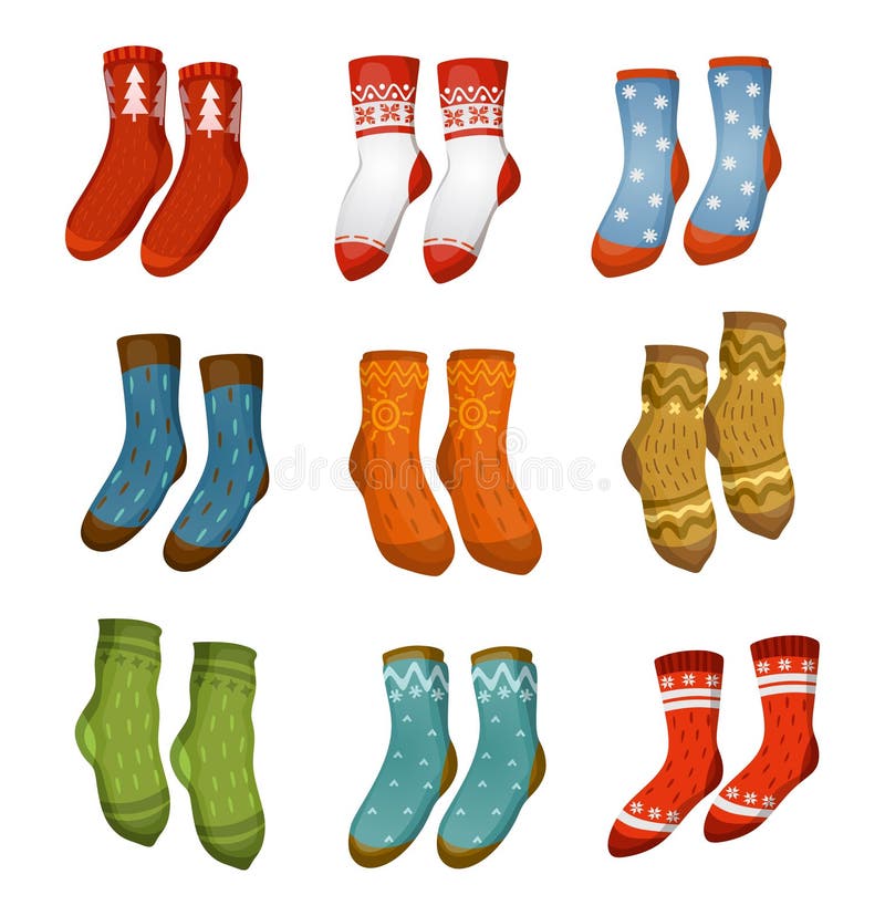 Ugly Sweaters and Socks Collection. Christmas Socks and Sweaters for ...