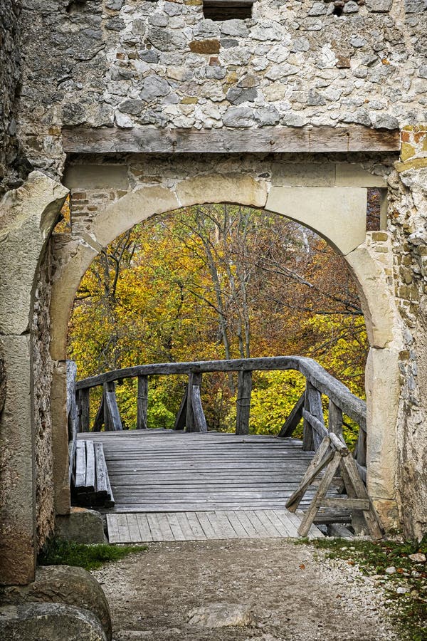 Uhrovec castle ruins, Slovakia