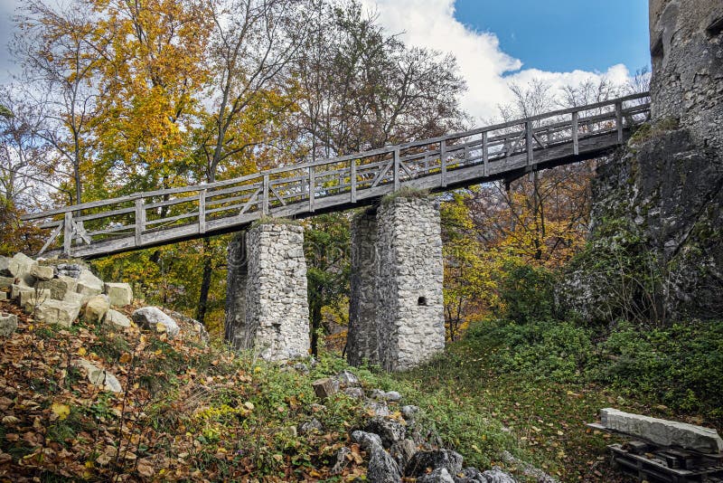 Uhrovec castle ruins, Slovakia